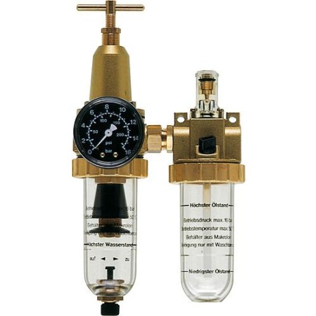 Filtre pneumatique standard Raccord G1/2 - filtre regulateur Debit 1.830 l/min