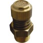 Silencieux reglable avec vis moletee G 1/2