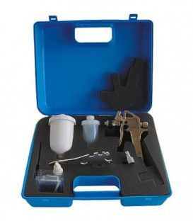 Petit pistolet pulverisateur minipaint mallette en plastique