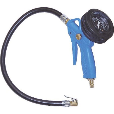 Pistolet gonflage pneus mano avec prise instantanee Pression de service max 10 bars