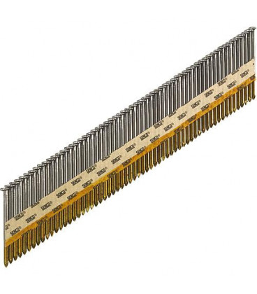 Clous a tete plate 2,8x65 mm zingué Sencote, 2000 pcs