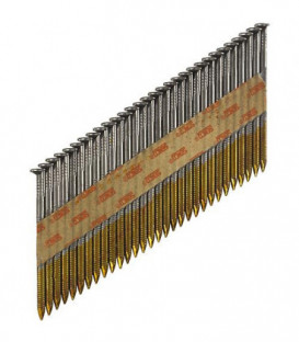 Pointe annelee 2,8x65mm brut Sencote, 2000 pieces