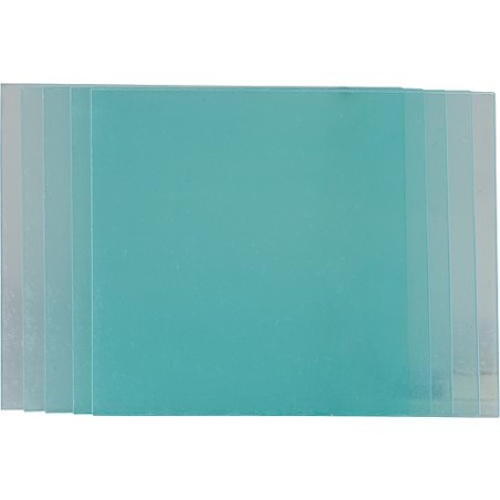 Verrre de rechange exterieur pour casque de soudure 812 RC emballage  :  5 pces ***BG***