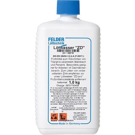 Fluide decapant "ZD" 1,0 kg Bouteille