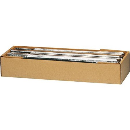 Etain de brasage en baguettes DIN EN 29453 S-Pb65Sn35 baguettes a`400 mm emballage  :  5,0 kg
