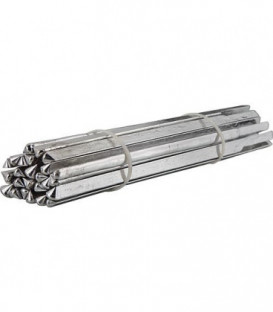Etain de brasage en baguettes DIN EN 29453 S-Sn60Pb40 baguettes a`400 mm emballage  :  5,0 kg