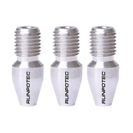 Kit embouts Runpotec 3 pieces, pour tige fibre de verre, diam. :  3 mm, filetage diam. : 6 mm