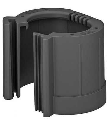 Manchon OBO, divisible M 50 PE noir Paquet de 30 pces