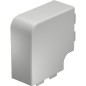 Couvercle d'angle plat pour moulures passages de cables type WDK/HF60110 - vendu par 1 Couvercle d'angle plat pour moulures passages de cables type WDK/HF60110 - vendu par 1