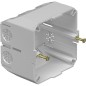Boitier pour moulure *BG* gris clair Type 2390 / 1pc Boitier pour moulure *BG* gris clair Type 2390 / 1pc