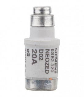 Neozed cartouche fusible, D02 20A