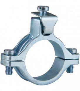 Collier de mise a la terre zinc moule sous pression. 1 1/4" (40-45mm) UNITE