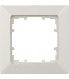 Cadre dim 80- mm 1 compartiment, 80 mm x 80 mm Blanc electrique / 1pc