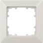Cadre dim 80- mm 1 compartiment, 80 mm x 80 mm Blanc electrique / 1pc
