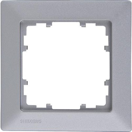 Cadre dim-80 mm 1 compartiment, 80 mm x 80 mm Alu metallique / 1 pc