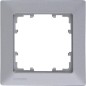 Cadre dim-80 mm 1 compartiment, 80 mm x 80 mm Alu metallique / 1 pc