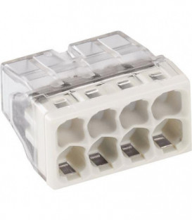 borne de connexion pour boitiers type 2273 - 2 conducteurs blanc 2273-202 - emballage 100 pcs