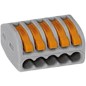 borne de connexion série 222 5 conducteurs - grise emballage : 40 pièces borne de connexion série 222 5 conducteurs - grise emballage : 40 pièces