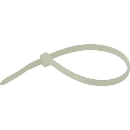 Collier resistant a la chaleur 430 x 4,8mm, nature 1 paquet de 100 pieces
