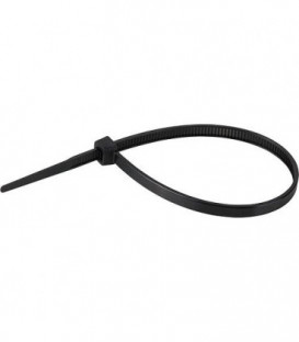 Collier resistant a la chaleur 368 x 7,6mm, noir 1 paquet de 100 pieces