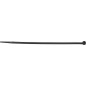 Collier resistant a la chaleur 200 x 4,8mm, noir 1 paquet de 100 pieces