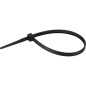 Collier resistant a la chaleur 120 x 2,5mm, noir 1 paquet de 10 pieces