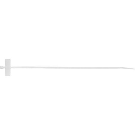 Marquage cables 110 x 2,5mm, nature 1 paquet de 100 pieces