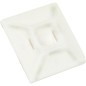 Socle de colle pour attache-cable 28 x 28 mm couleur : nature emballage  :  100 pcs
