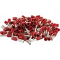 Embout isole 1,5 x 14 rouge 1 sachet de 100 pcs