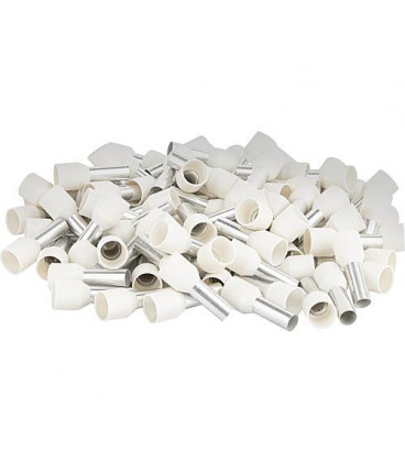 Embout isole 10,0 x 22 creme 1 sachet de 100 pcs