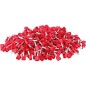 Cosse jumelle isolee 1,5 x 16 rouge, sachet a 500 Pieces