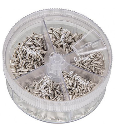 Saupoudreuse avec embout 1900 pieces, non isolé 0,5 - 2,5 mm_