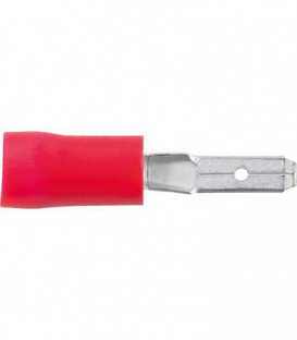 Cosse T CON.MH jusqu.1,5mm², 2,8x0,5mm, rouge, Emballage  :  100 Pieces