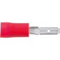 Cosse T CON.MH jusqu.1,5mm², 2,8x0,5mm, rouge, Emballage  :  100 Pieces