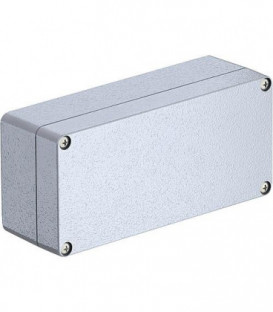 Boitier vide aluminium OBO 160x160x90 gris argent 1 pce