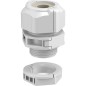 Presse etoupe OBO, divisible avec contre ecrou M25, 5-15,5 mm gris clair Paquet  :  1 pce