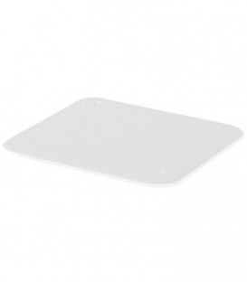 Couvercle a visser pour boitier de derivation, 95 x 95 mm gris, 1 piece