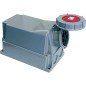 CEE-Prise murale 63A, 400V Power Twist, IP66/67 (grande) fermetures borgnes incluses