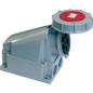 CEE-Prise murale 63A, 400V Power Twist, IP66/67 (petite) fermetures borgnes incluses