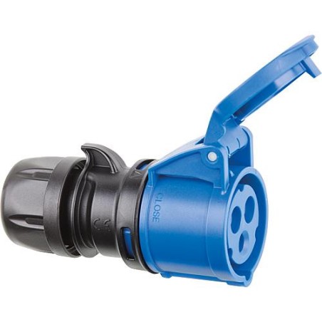 Accouplement IP44 3 poles, 16 A 230 V