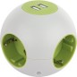 POWERGLOBE multiprise design port USB, blanc/vert, 230V/50Hz 16 A