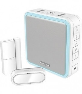 Set GOng radio avec contact porte/fenetr DC915SDEL Serie 9, 200m, blanc