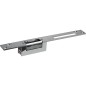 Ouvertur de porte électrique, 12V DC, dim ouverture: 21x75x29mm Dim : 25x250x3mm