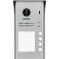Interphone vidéo VT200 en saillie, 4 x sonnettes, inox lxhxp: 90 x 176 x 26 mm