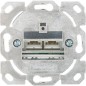 Boite de raccordement AMJ45 8/8 K encastré/50 Cat.6A(IEC) blanc alpin 1 piece *BG*