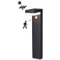 Luminaire solaire de chemin avec detecteur de mouvement et variateur intensite lum. IP44