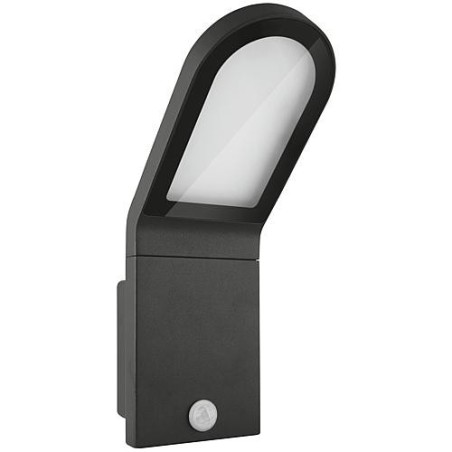 Projecteur mural LED Ledvance avec capteur, 12W, 3000K, IP54 couleur gris