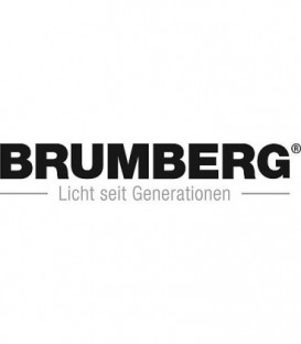 Cadre de montage IP65 Brumberg blanc diam. 80 mm, prof :  90 mm