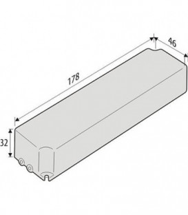 Transfo pour agent lumineux 12V, 0-18 Watts, IP 67