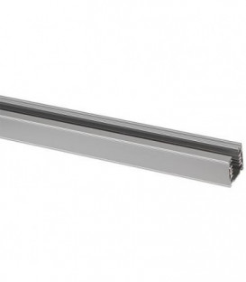 Rail d'alimentation electrique Brumberg 3 phases, L  :  1000mm, blanc